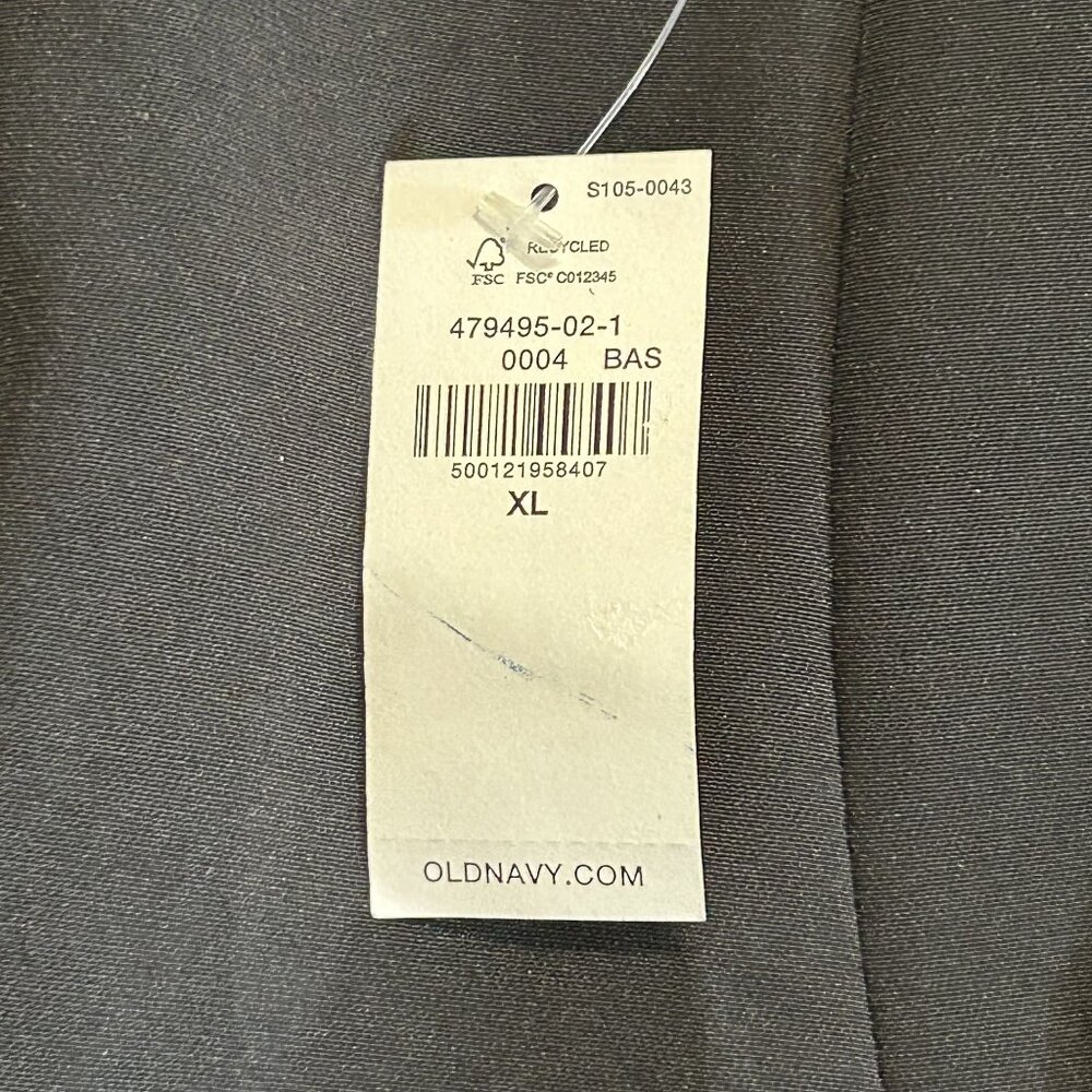 NWT Old Navy Pixie Blazer Size XL Black Tailored Fit Single One Button Closure - Picture 7 of 14